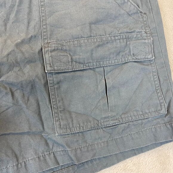Red Head Mens Cargo Shorts Beige & Gray Elastic Waist Size 46 100% Cotton - Picture 16 of 16